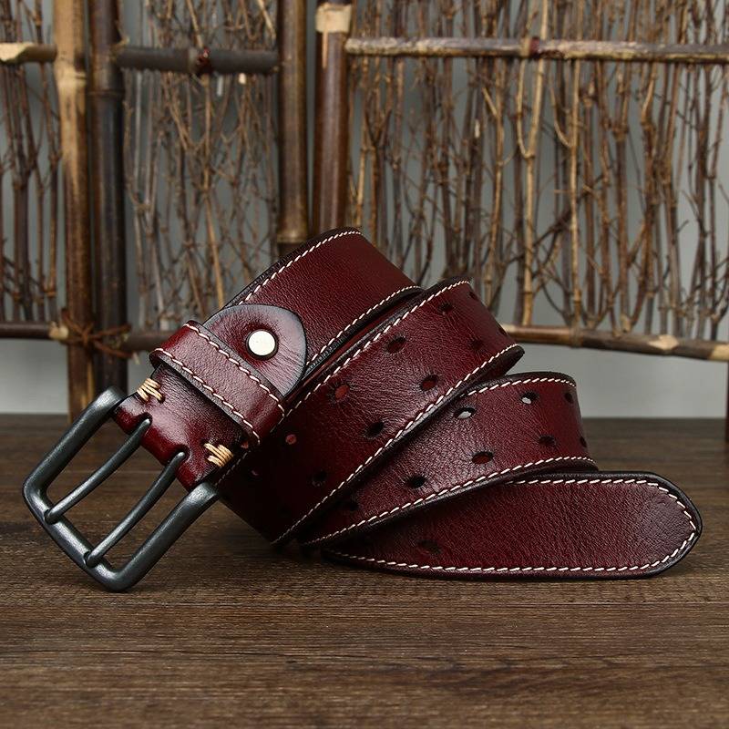 double buckle belt