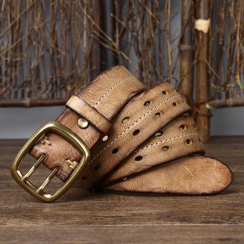 genuine leather belt mens
