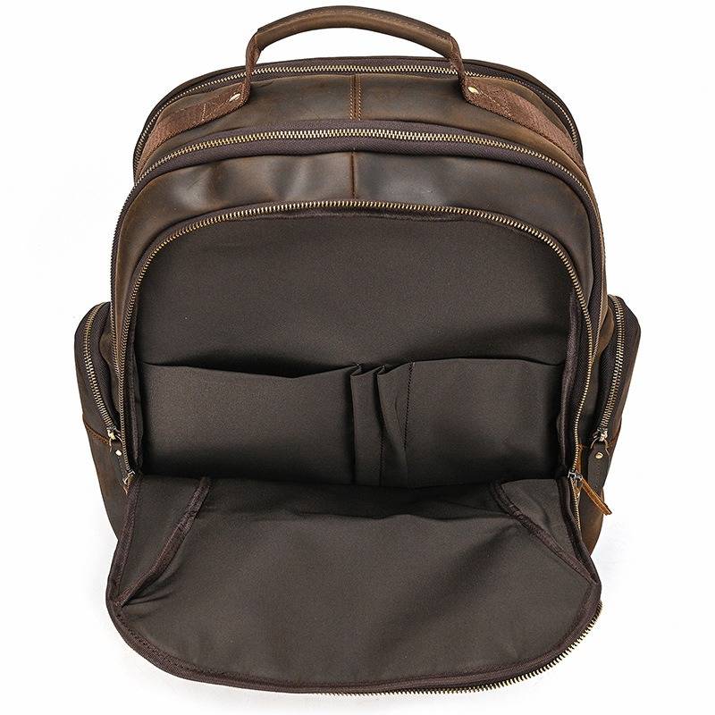 Vintage Leather Backpack