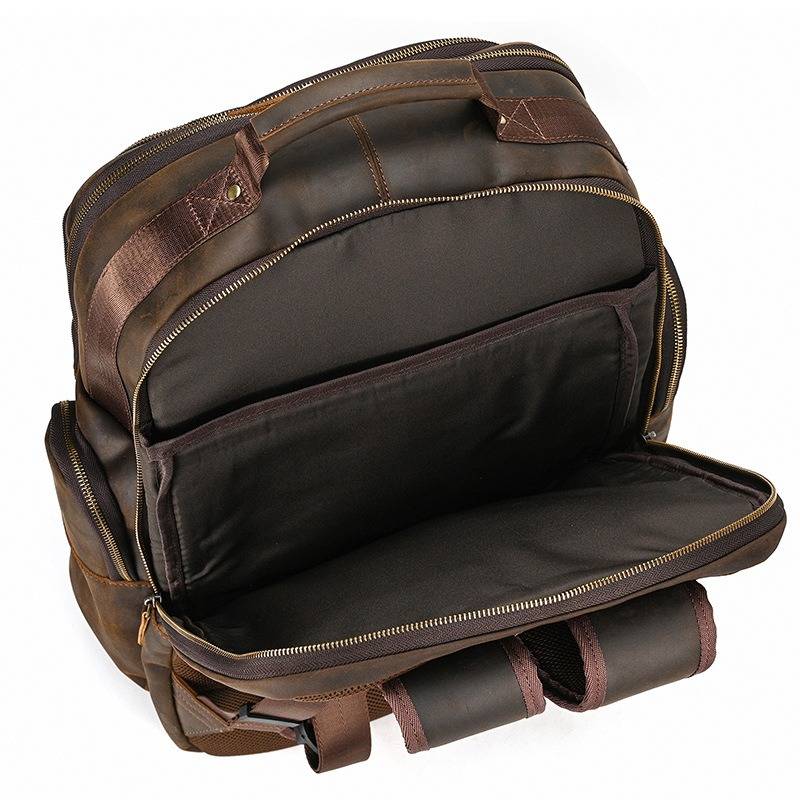 Vintage Leather Backpack