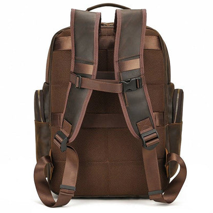 Vintage Leather Backpack