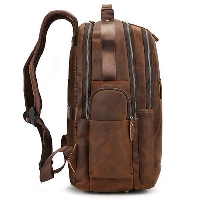 Vintage Leather Backpack
