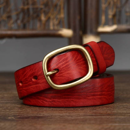 Vintage Handmade Casual Women Belt for Jeans-1.1" Width