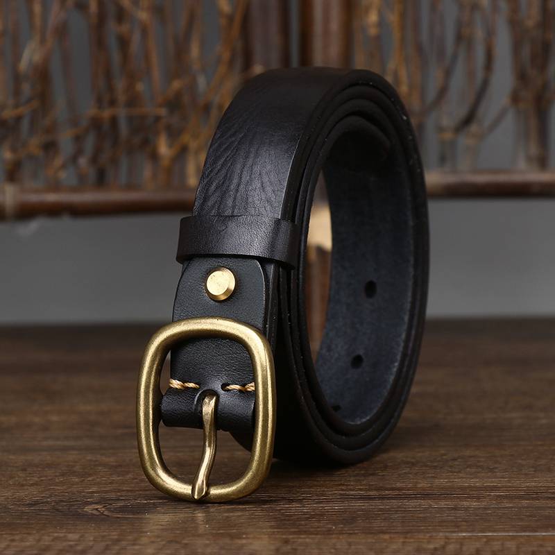 Vintage Handmade Casual Women Belt for Jeans-1.1" Width