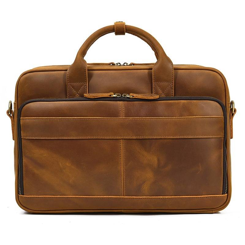 male leather briefcase
