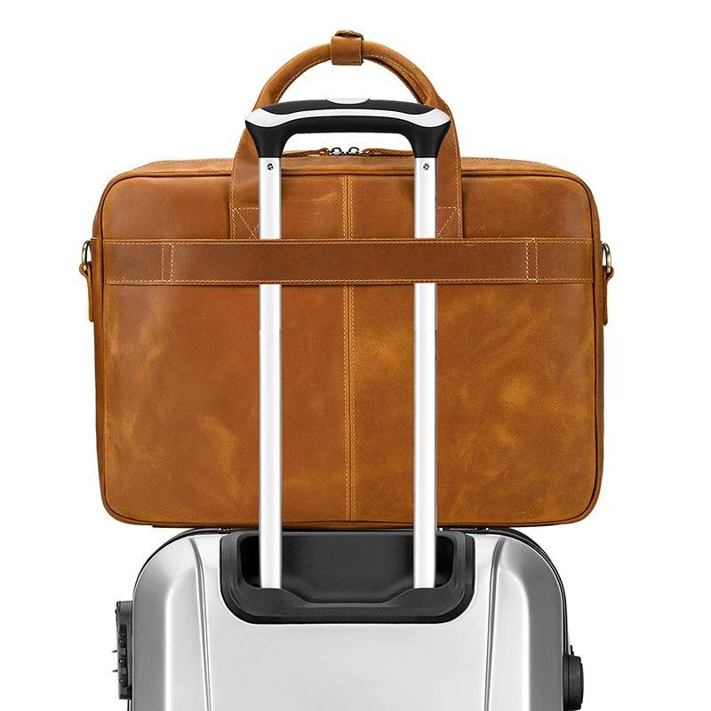 male leather briefcase