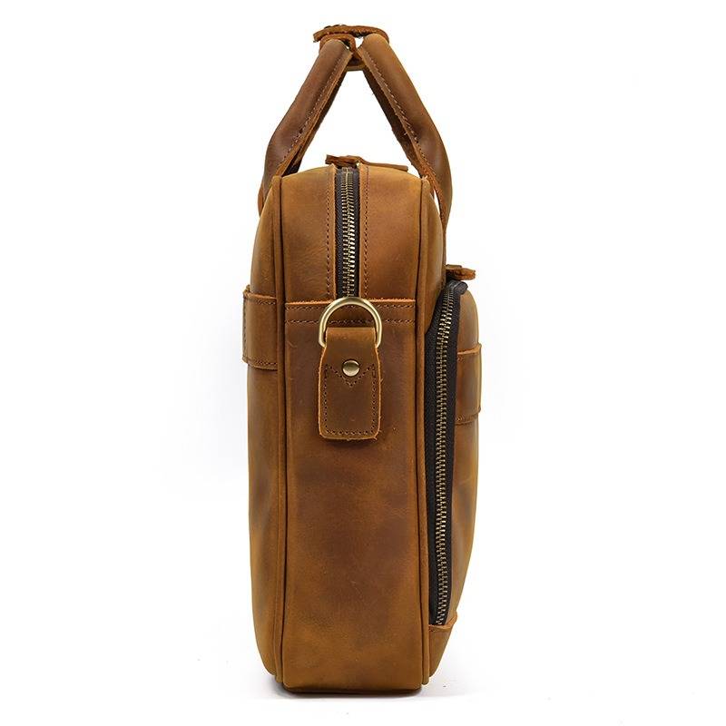 male leather briefcase