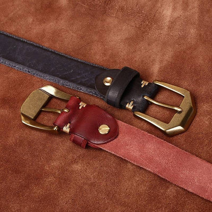 mens brown belt 