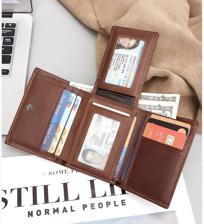 mens trifold wallet
