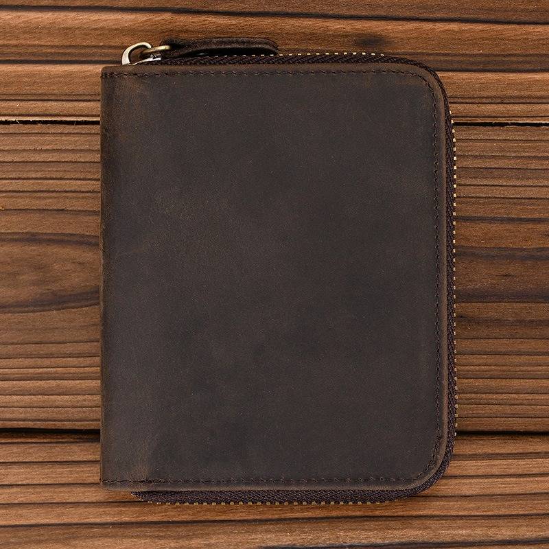 mens zipper wallet