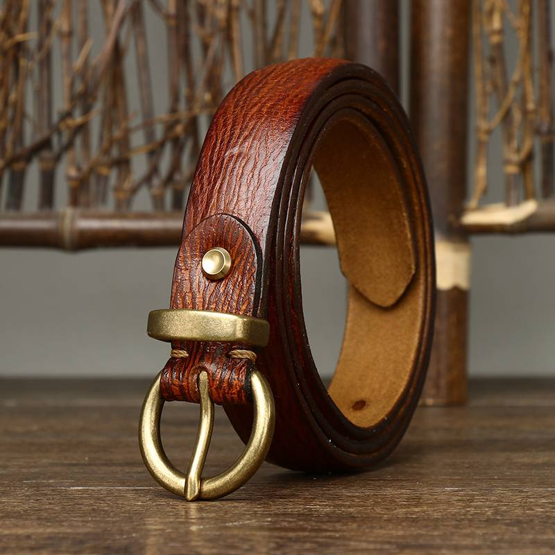 womens leather belts for jeans